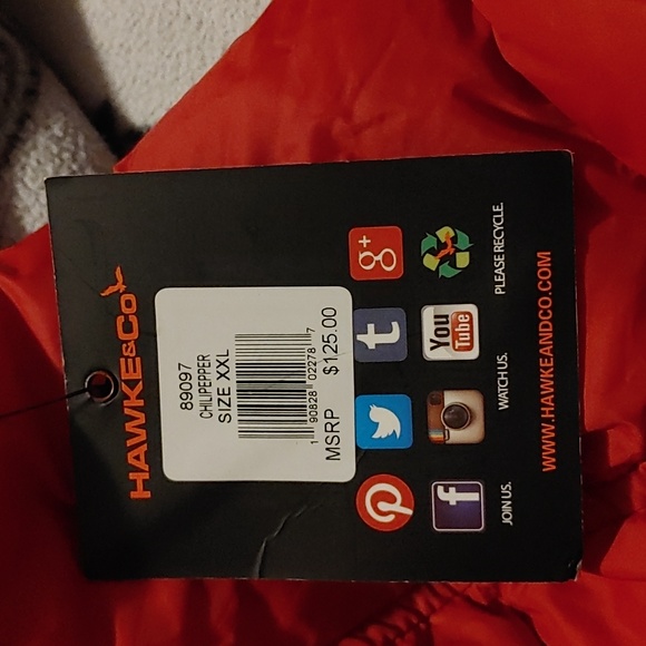 Hawke & Co. Down packable vest size XXL NWT - Picture 6 of 8